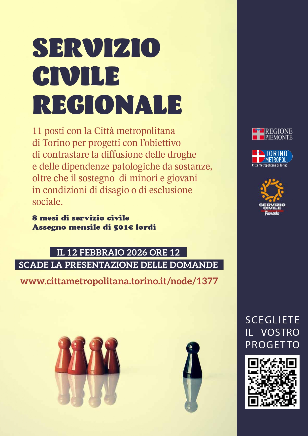 Servizio Civile Digitale - locandina informazioni di dettaglio